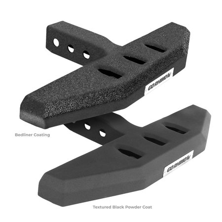GO RHINO Hitch Mount Fits 2 Receivers Raptor Style Flat Step 18 Width NonExtendable RB620SPC